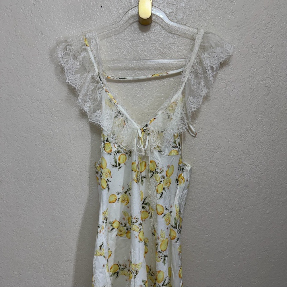 New for love and lemons Audrey Mini Slip Dress size S - Picture 8 of 13